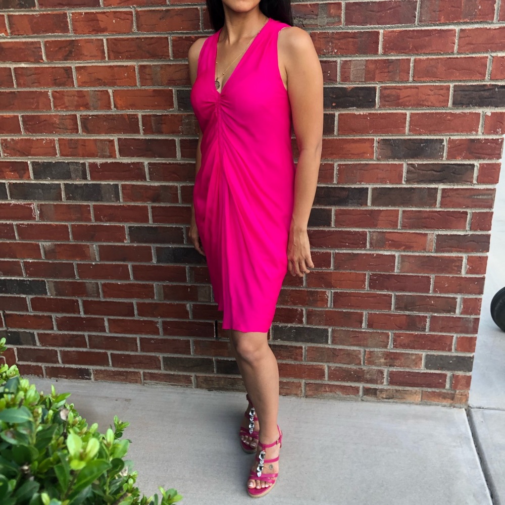 Banana republic | silk overlay cocktail dress